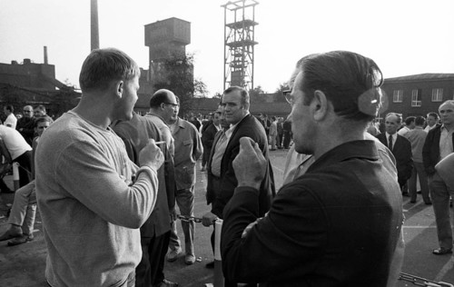 The spontaneous strike, here on 10.9.1969 by the miners of the Minister Stein colliery, was one of