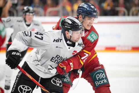 PSD Bank Dome, Düsseldorf, North Rhine-Westphalia, Veli-Matti Vittasmaeki (Koelner Haie, #47),