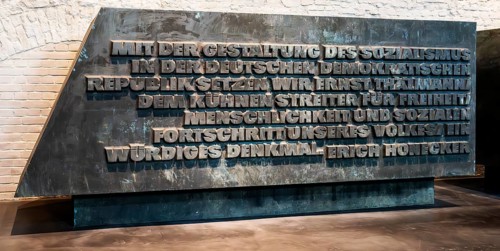 Steles of the Ernst Thälmann Memorial, Proviantmagazin Zitadelle Spandau, Exhibition Unveiled,