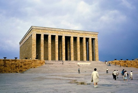 Anitkabir Memorial, Mausoleum of Mustafa Kemal Atatürk, Turkey 1973