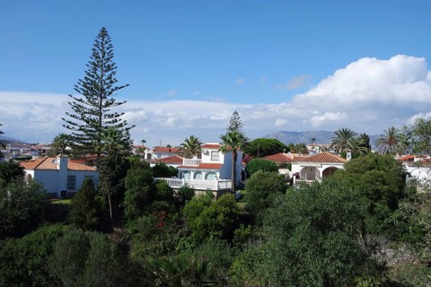 Andalusia, villas in a green landscape