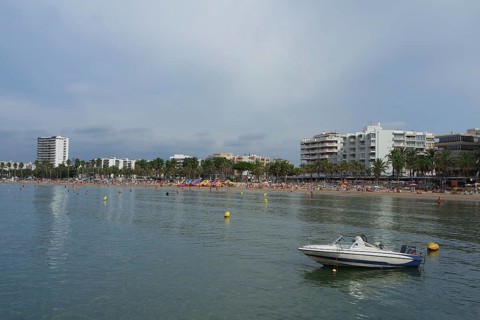 View of Salou, Spain, Europe