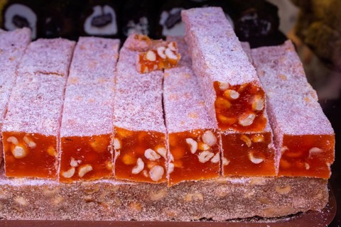 Traditional Turkish Delight, Sugar coated soft candy