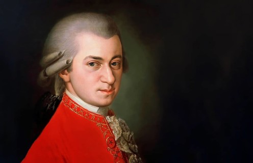 Wolfgang Amadeus Mozart, 1756 – 1791, composer of classical music, First Viennese School, digitally