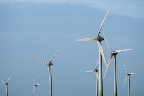 Norden, Lower Saxony, Germany - Wind turbines, wind farm near Norden in East Frisia