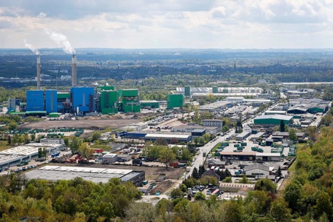 Herten, Ruhr area, North Rhine-Westphalia, Germany - Industrial estate, AGR-RZR Herten