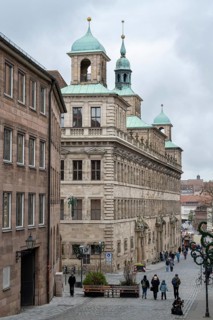 Old Town Hall, Nuremberg, Middle Franconia, Franconia, Bavaria, Germany, Europe