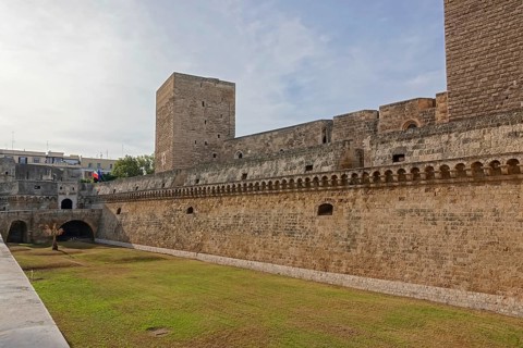 Castello Normanno-Svevo di Bari, Bari, Apulia, Italy, Europe