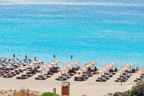 Falasarna beach, Chania, Crete, Greek Islands, Greece, Europe