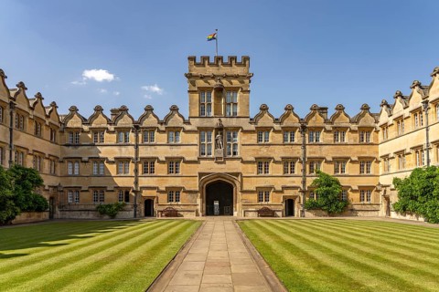 Radcliffe Quad, University College, University of Oxford, Oxford, Oxfordshire, England, United