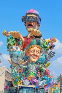 Carnival, Sciacca, Agrigento district, Sicily, Italy, Europe