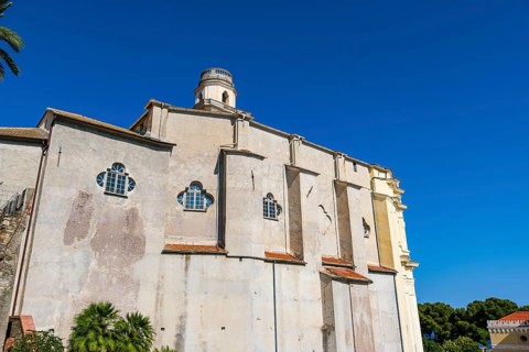 The church of San Nicola di Bari, a baroque building in the historic centre of the northern Italian