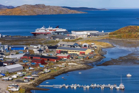 View of Kirkenes, September 2024, Finnmark, Norway, Europe