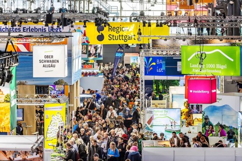 CMT tourism trade fair in Stuttgart. According to the trade fair organiser, the Caravan, Motor,
