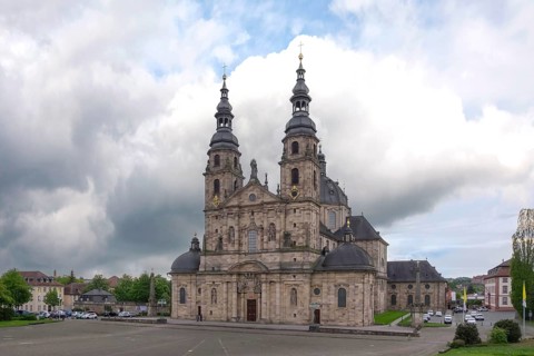 St Salvator's Cathedral in Fulda (High Cathedral of Fulda), Fulda, Rhön, Hesse, Germany, Europe