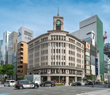 Seiko House Ginza Clock Tower building, Tokyo, Japan, Asia