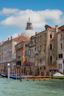 Palaces on the Grand Canal, Venice, Italy, Europe