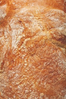 Ciabatta, Italian bread, top view, close-up, full frame