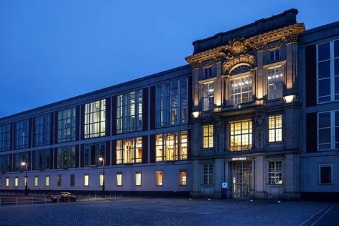 Building of the private business school of the European School of Management and Technology, ESMT,