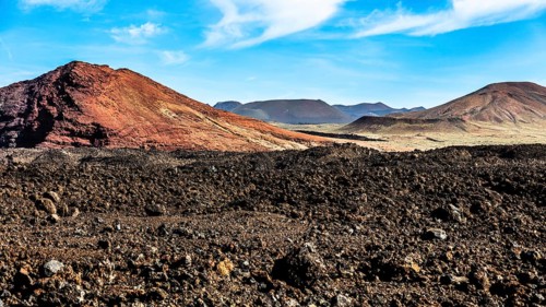 2016, Timanfaya National Park, Lanzarote, Fire Mountains of Timanfaya National Park, Montanas del