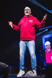 DJ Ötzi at the Schlagernacht des Jahres live on Das Original Tour in the Berlin Uber Arena on 16