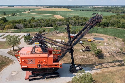 West Mineral, Kansas, Big Brutus, the world's largest electric shovel built by Bucyrus-Erie for the