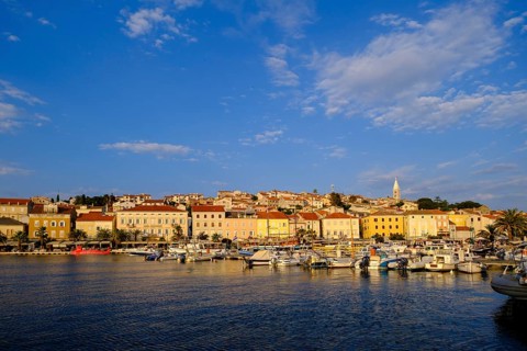 Harbour, Mali Losinj, Island of Losinj, Kvarner Gulf Bay, Croatia, Europe