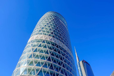 Il Nido Verticale, modern high-rise building, Gruppo Unipol, skyscraper, Porta Nuova district,