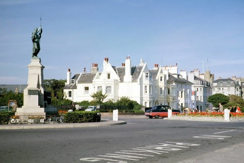 War memorial, Road of Remembrance, Folkestone, Kent, England, United Kingdom, early 1960s, Europe