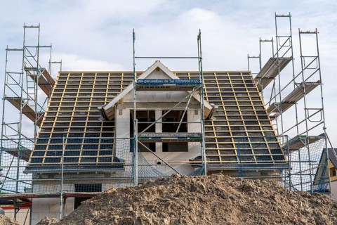 New residential neighbourhood with 150 plots, on the site of the former RAG Lohberg mine in