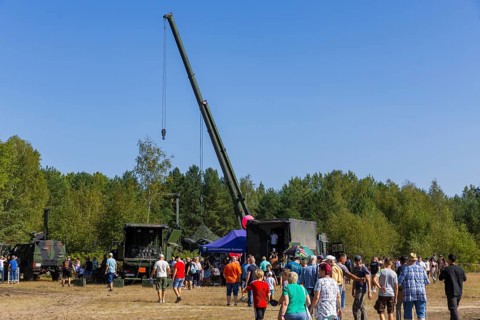The Oberlausitz military training area opened its Tor tor to thousands of visitors for the Open Day
