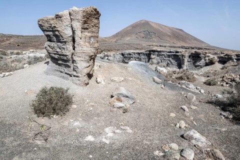 Stratified City, Antigua rofera de Teseguite, Lanzarote, Canary Islands, Spain, Europe