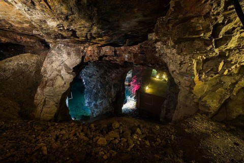 Old lime mine Miltitz
