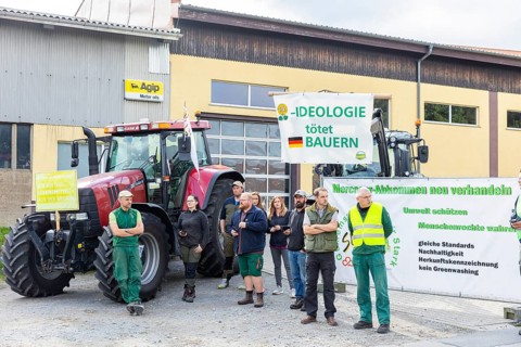 Federal Minister of Food and Agriculture, Cem Özdemir, visits Großdrebnitzer Agrarbetriebsges. mbH