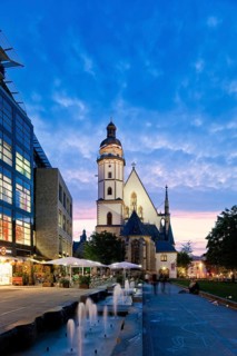 St Thomas' Church in Leipzig is one of the city's two main churches and is known worldwide as the