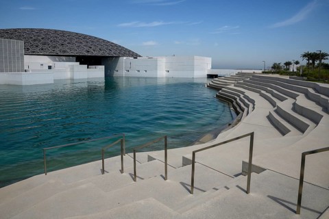Louvre Abu Dhabi, Architect Jean Nouvel, Saadiyat Island, Abu Dhabi, United Arab Emirates, Asia