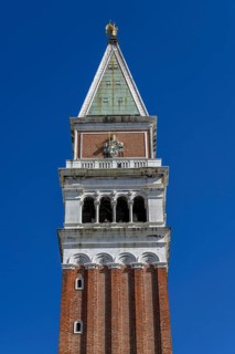 Campanile San Marco or Markusturm, San Marco district, Venice, Veneto region, Italy, Europe