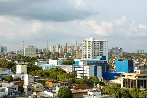 City view Manaus, State of Amazonas, Brazil, South America