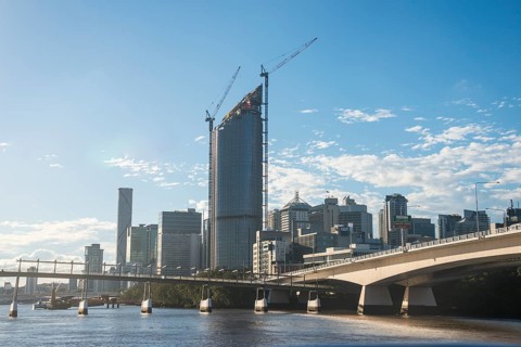 The Central business district of Brisbane, Queensland, Australia, Oceania