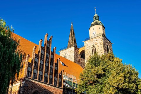 Saint Nikolai Church, Jüterbog, Brandenburg, Germany, Europe