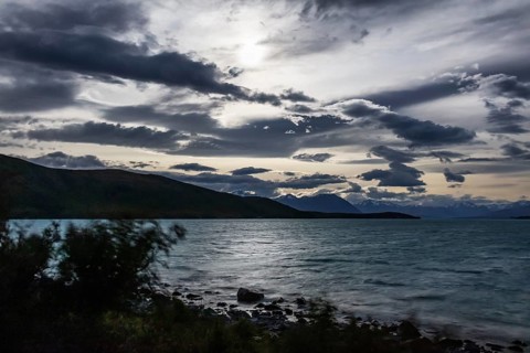 Nacht, Lake Tekapo, Neuseeland