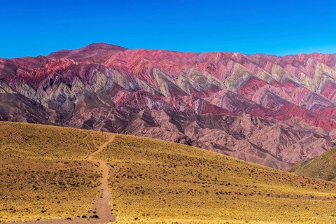 Cerro de 14 colores, Mountains of 14 Colours, Andes, altitude 4350m, Quebrada de Humahuaca,