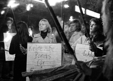 The Franco dictatorship's persecution of Spanish democrats prompted workers and youth in