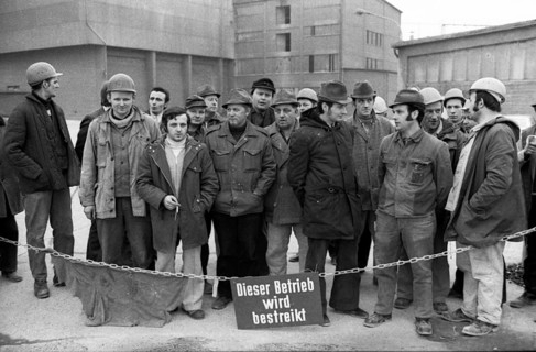 The rigorous behaviour of the entrepreneur Seibel of the cement factory Seibel und Soehne in