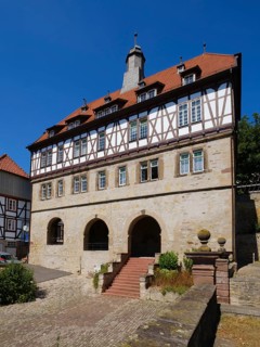 Historic Town Hall, Old Town, Warburg, North Rhine-Westphalia, Germany, Europe