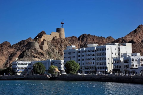 Mutrah district, Corniche, Muscat, Oman, Asia