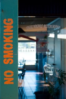 Smoking ban in a restaurant, law, rule, regulation, health, nicotine, addiction, air, fresh air