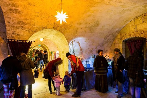 Christmas Market at Königstein Fortress