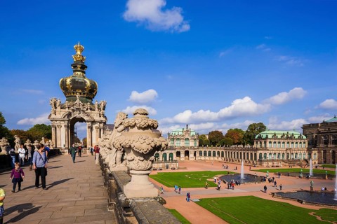 Dresden Zwinger Pleasure Garden