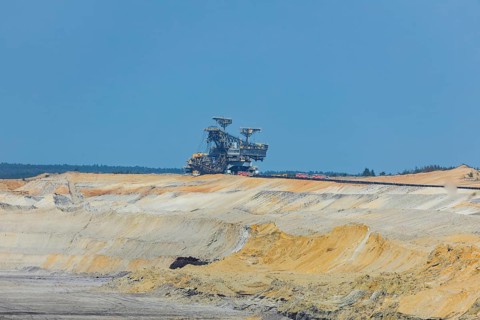 The Welzow-Süd opencast mine is an opencast lignite mine in southern Lower Lusatia in the district